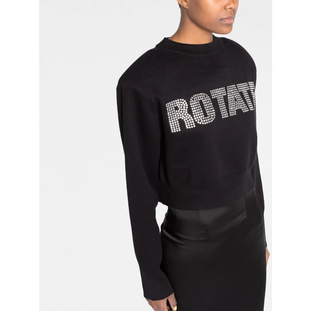 Rotate Birger Christensen Zwarte Jumper Trui Black Dames