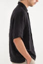 chemise-en-lin-boxy-a-manches-courtes