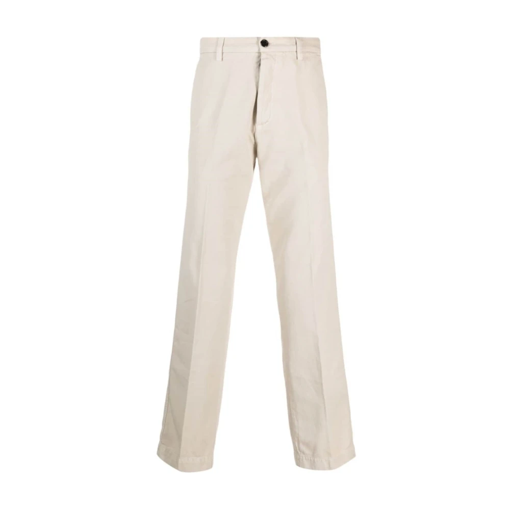 Haikure Walter Twill 19 T0170 Rechte Broek Beige Heren