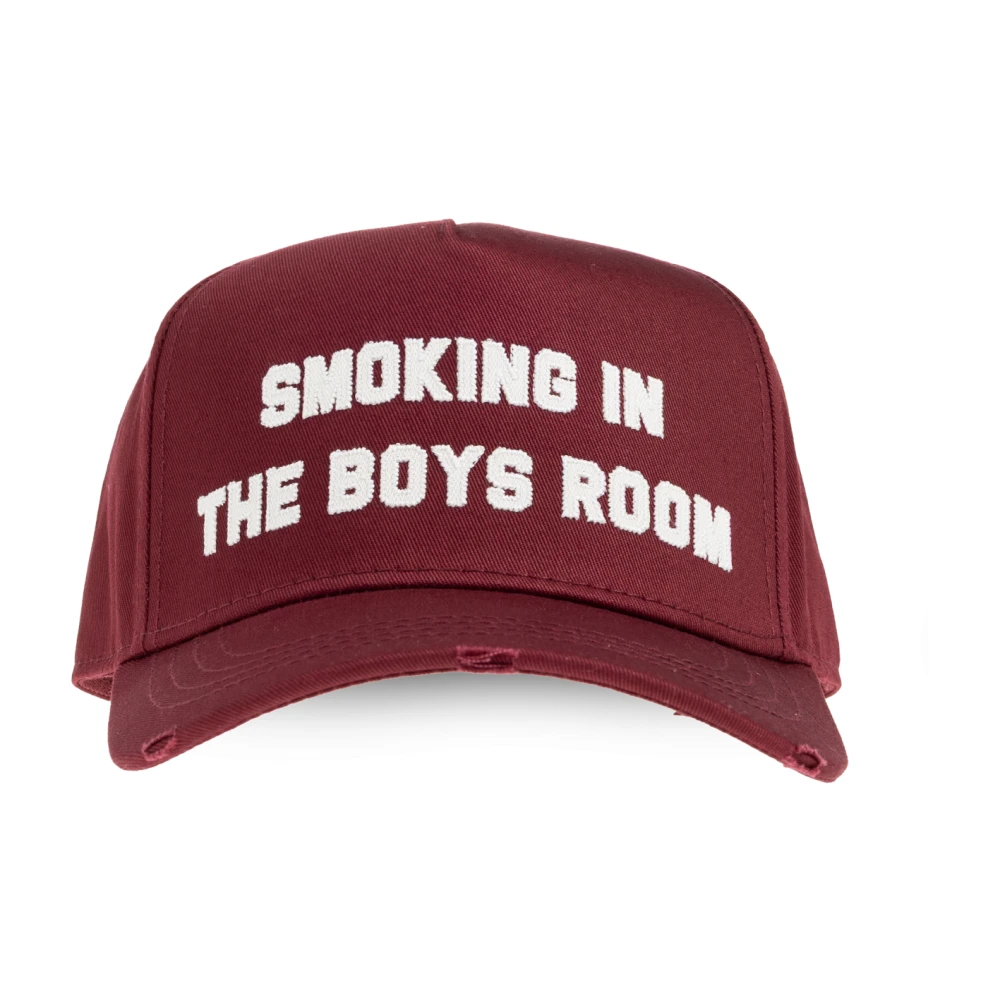Dsquared2 Herr Röd Accessoarer One Size, Bomull, Baseballkeps