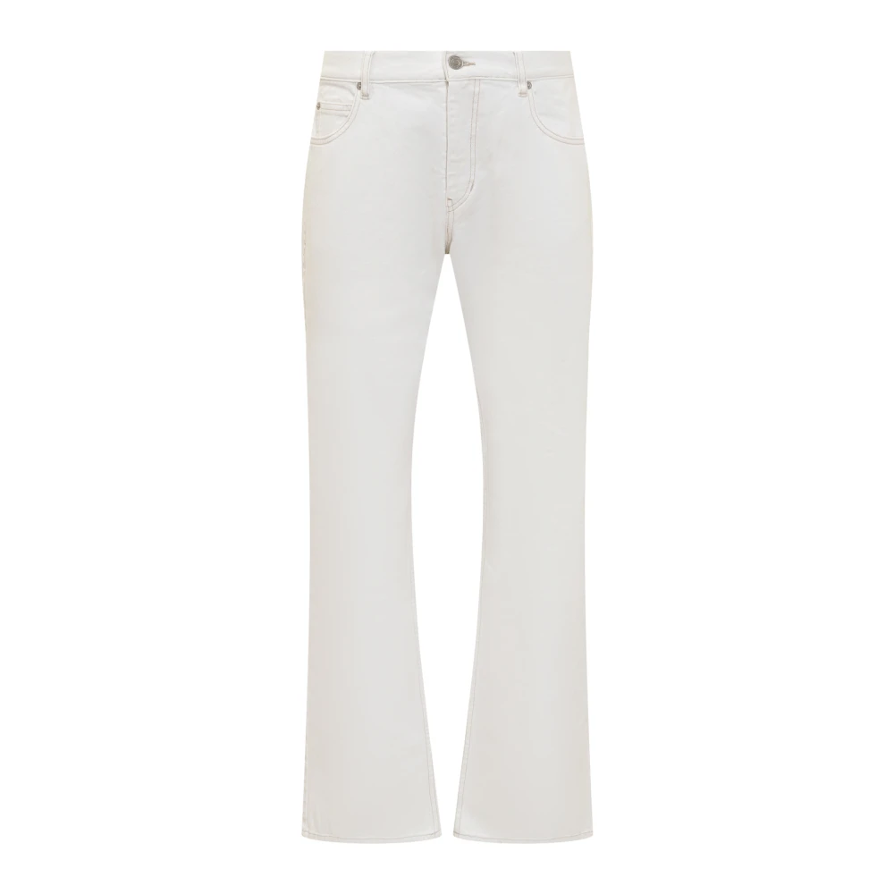 Isabel marant Straight Jeans White Heren