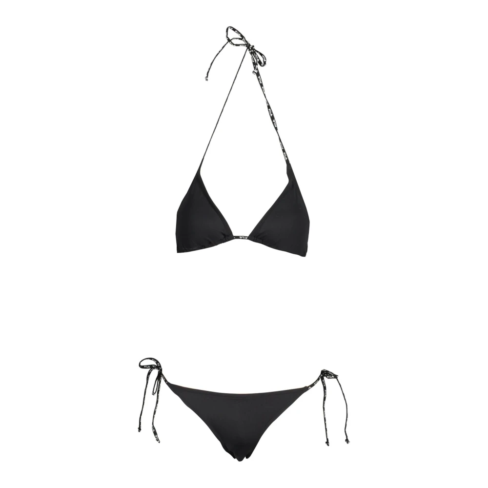 Fila Zwarte bikini met uitneembare gevoerde cups Black Dames