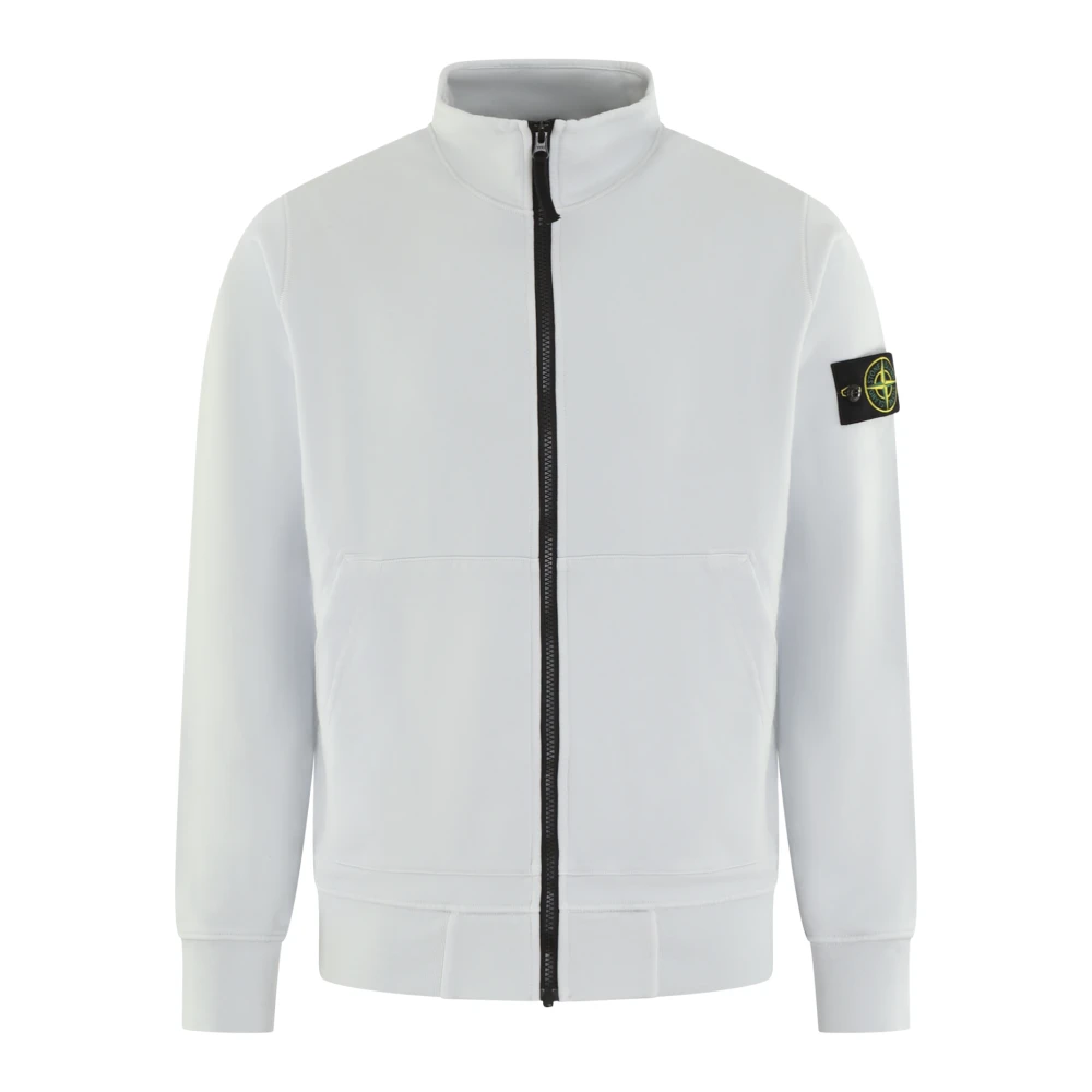 Stone Island Herr Zip Up Cardigan Blue, Herr