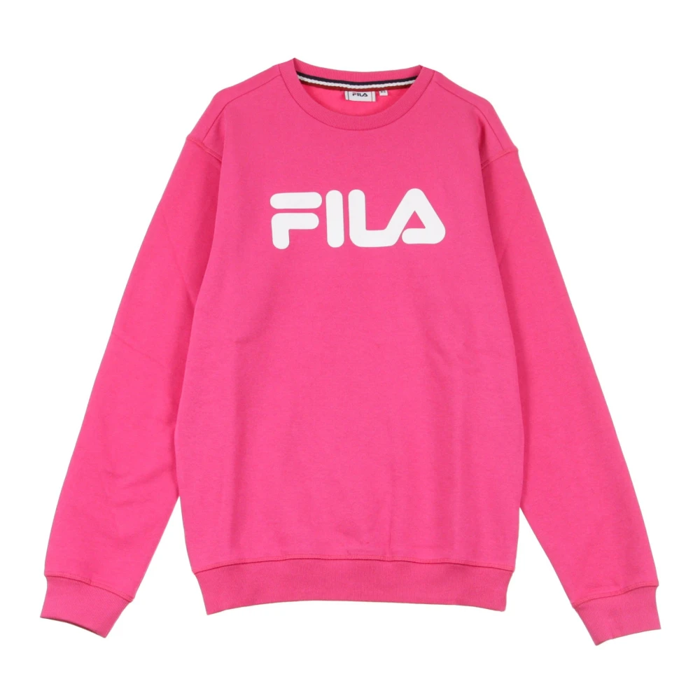 Fila Roze Yarrow Crew Neck Sweatshirt Pink Heren