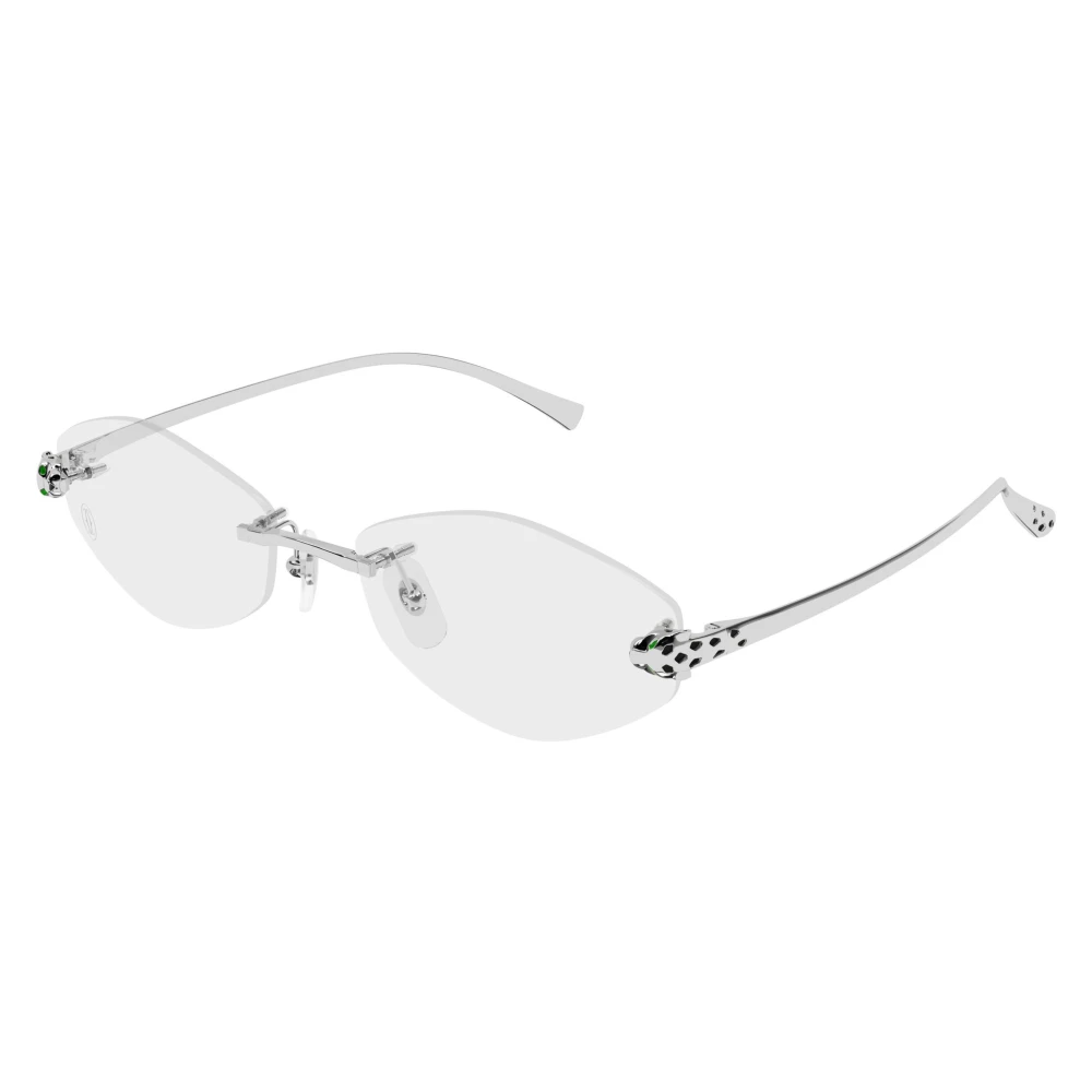 Cartier Unisex Gray Glasses, 56 Mm, Ct0637o Optical Frame