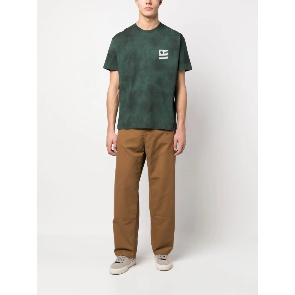 Carhartt WIP Wijde Panel Broek Brown Heren