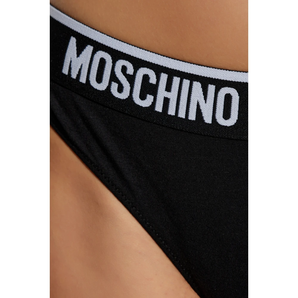 Moschino Twee-pack snaren Black Dames