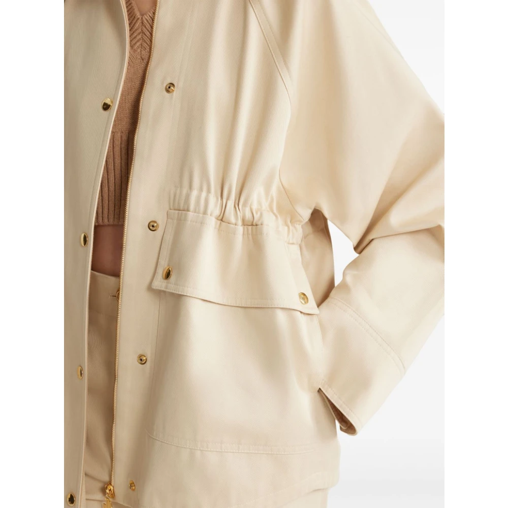Patou Witte Jassen & Mantels voor Vrouwen Brown Dames