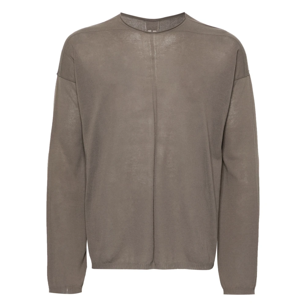Rick Owens Casual Beige Katoenen Trui Beige Heren