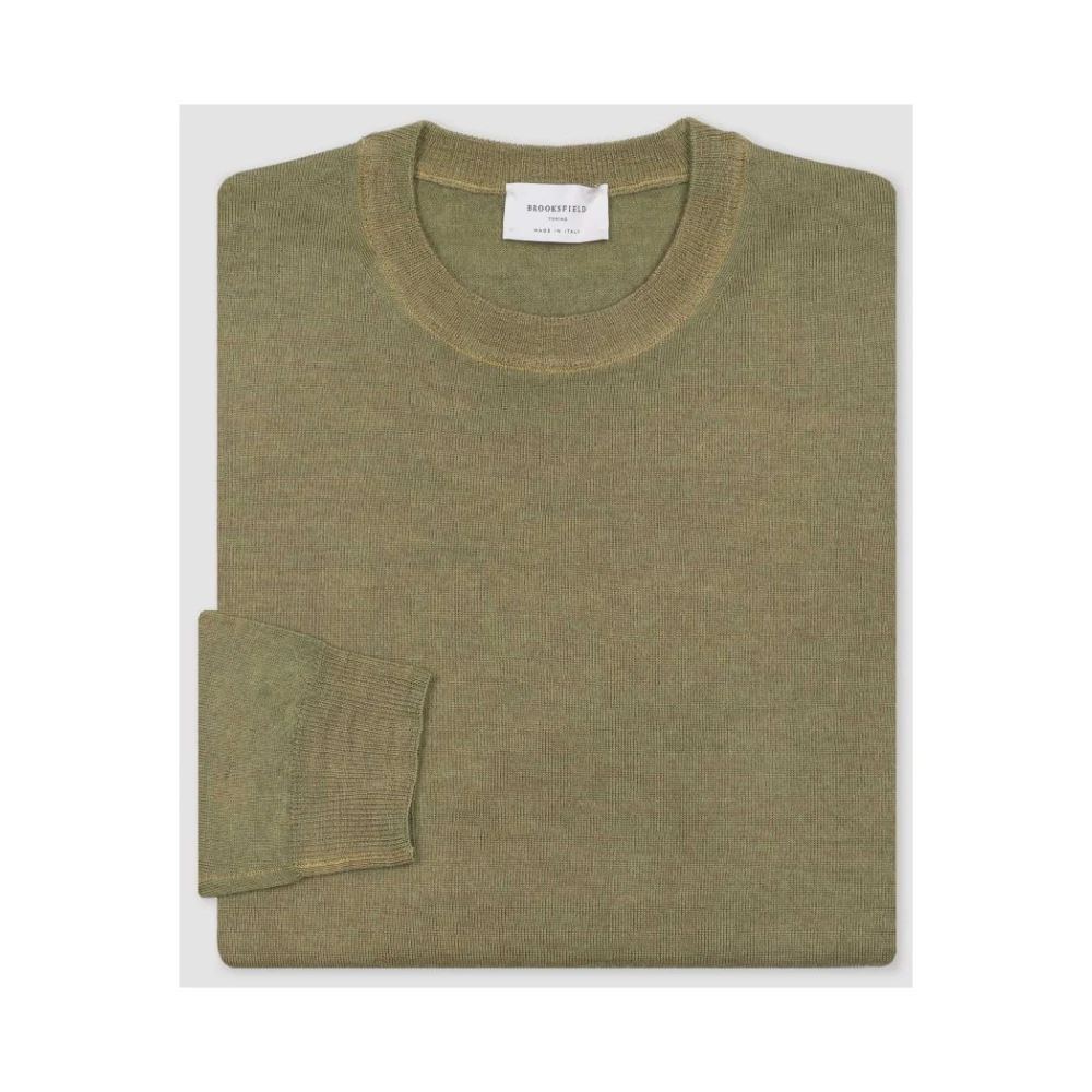 Brooksfield Stijlvolle Sweaters Collectie Green Heren