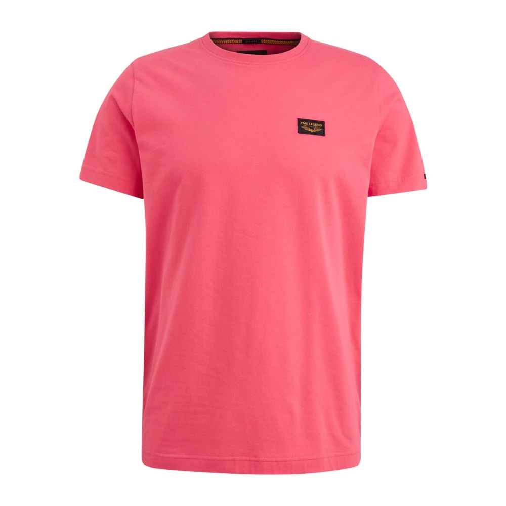 PME Legend Basis Ronde Hals T-Shirt Guyver Pink Heren