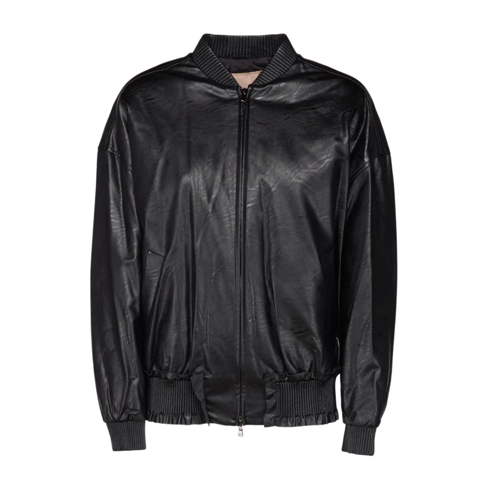 Jackets > Leather Jackets - - Twinset - Modalova