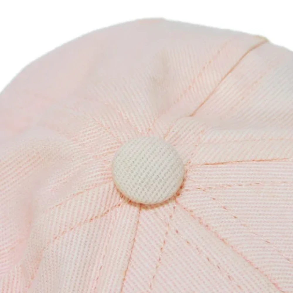 Gucci Vintage Pre-owned Cotton hats Pink Dames