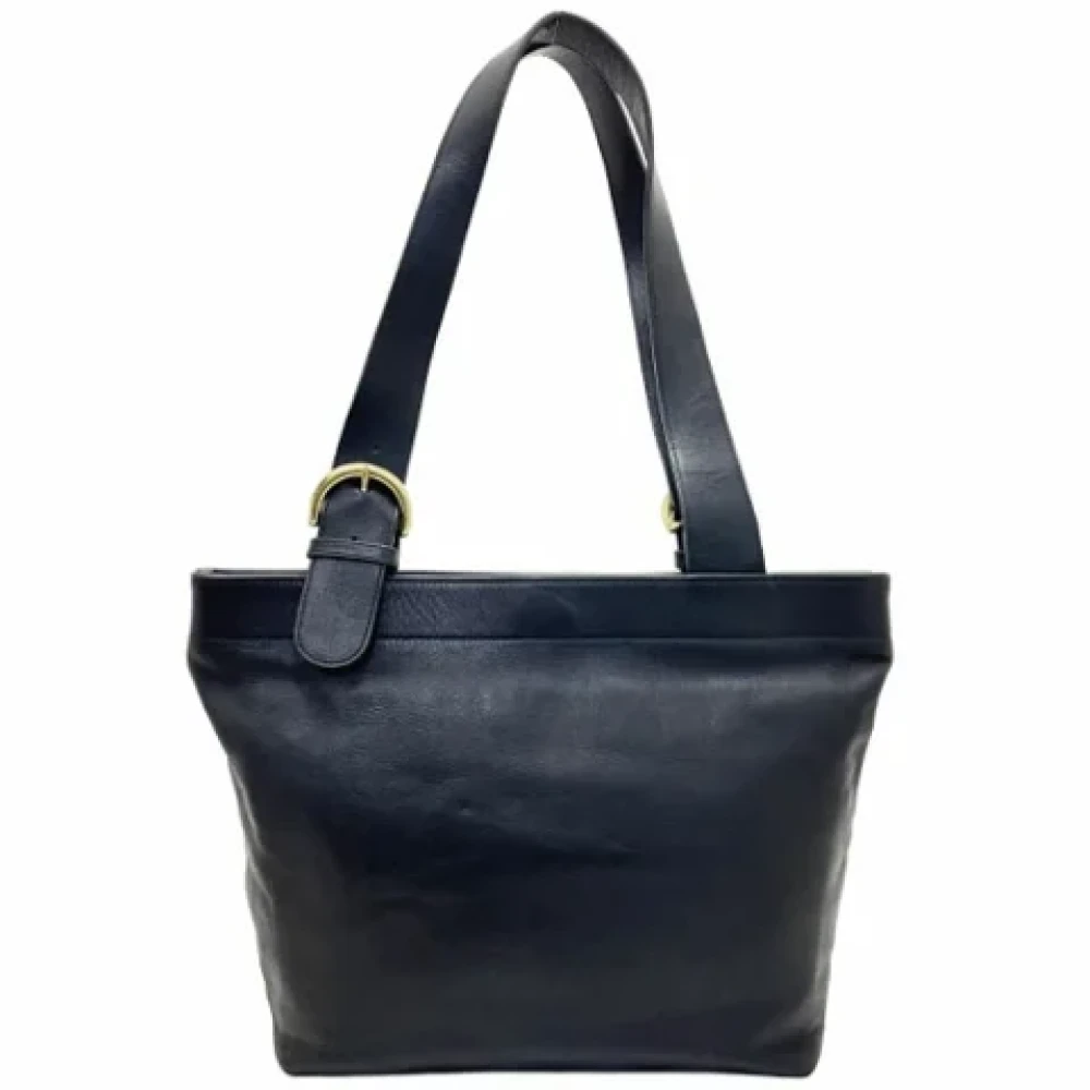 Coach Pre-owned Leather handbags Black Dames