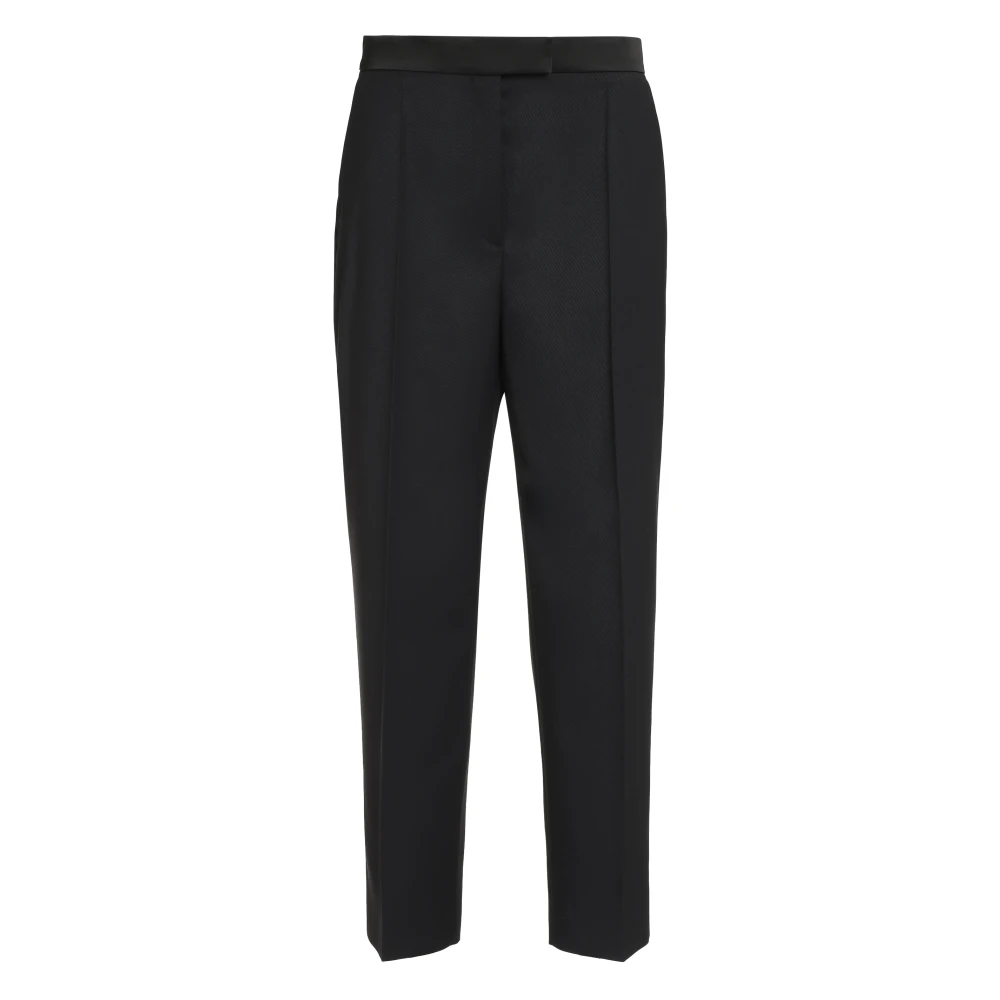 Hugo Boss Op maat gemaakte broek met achterzakken Black Dames