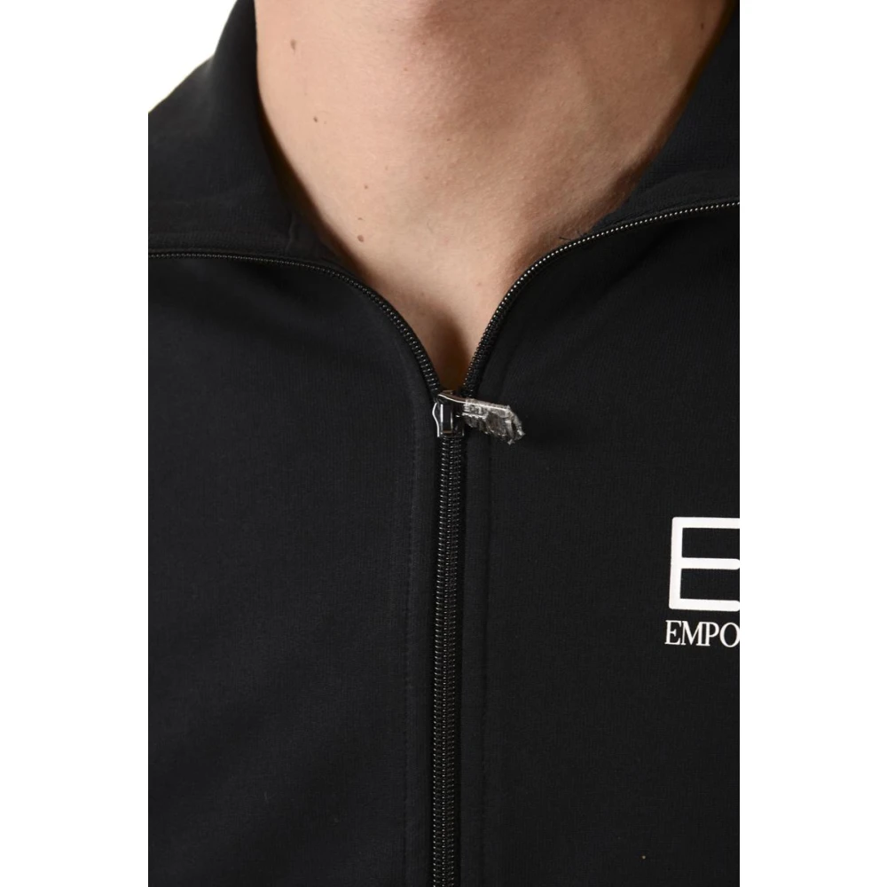 Emporio Armani EA7 Hoodie Black Heren