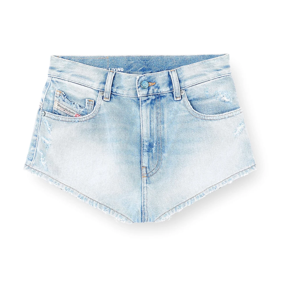 Diesel Donna Blu - De-Lunar Denim Shorts - Shorts - W25