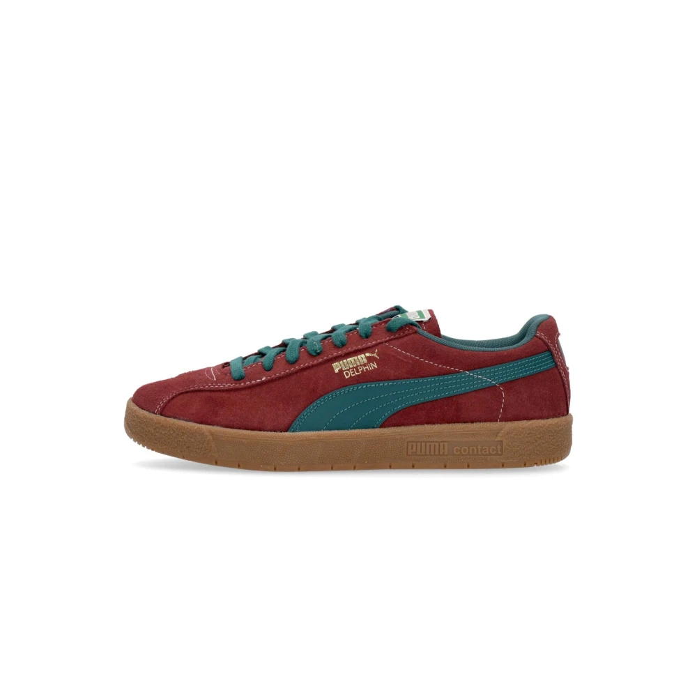 Puma Men's Brown Dark Jasper Low Shoe With Leather - Sneakers - 11 Uk - Shoes