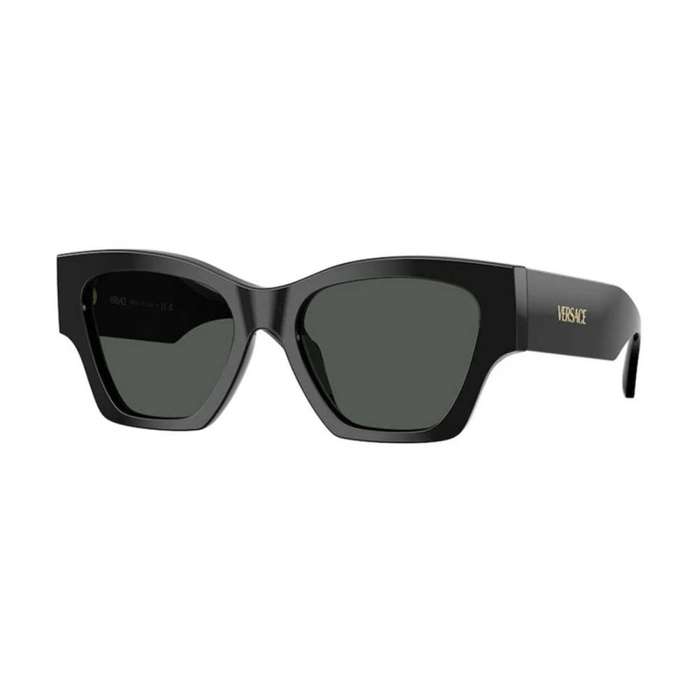 Versace Women's Black Sunglasses, 53 Mm, Square Sunglasses