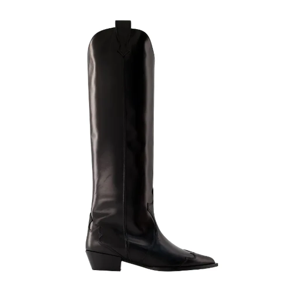 Aeyde Leather boots Black Dames