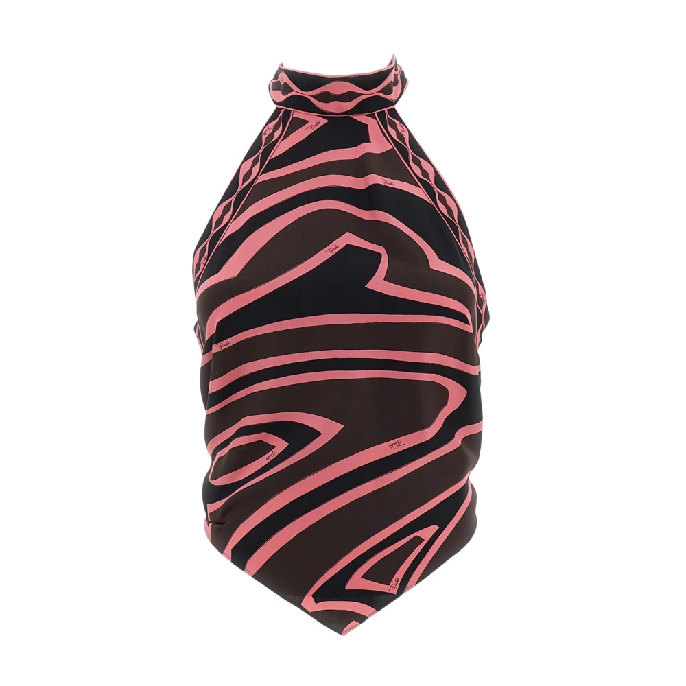 Pucci Donna Multicolor Top, E, M, New,