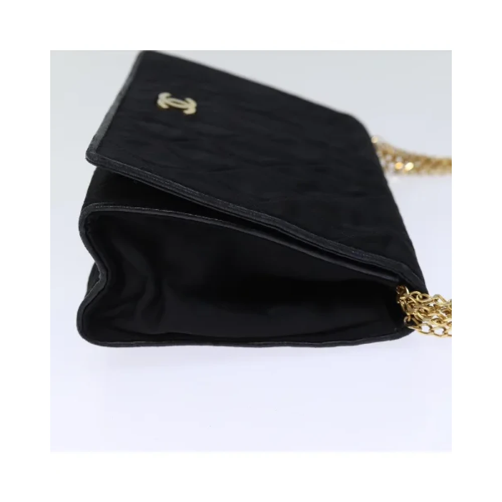 Chanel Vintage Pre-owned Silk chanel-bags Black Dames