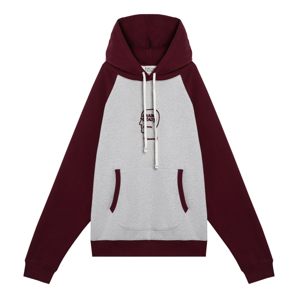 Brain Dead Hoodie Red Heren