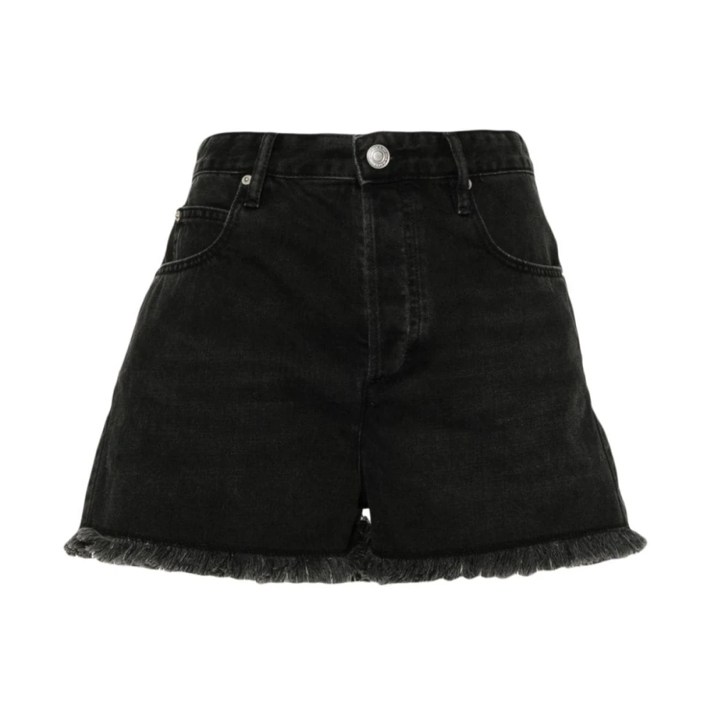 Isabel marant Zwarte Shorts voor Dames Black Dames