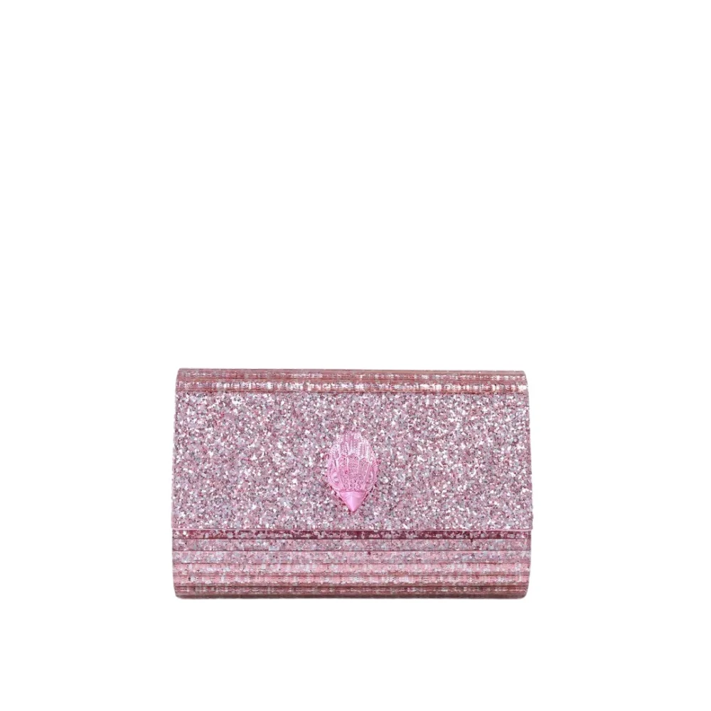 Kurt Geiger Donna Pale Pink Clutch Party Eagle - Immagine 4