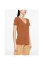 brown-v-neck-t-shirt-short-sleeves