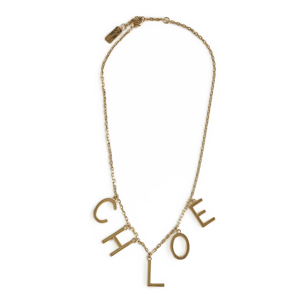 Chloé Women's Gold Vintage Chain Necklace With Charms