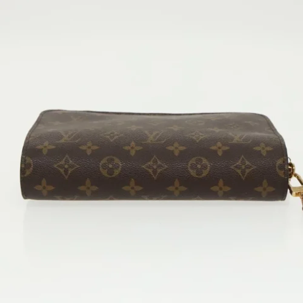 Louis Vuitton Vintage Pre-owned Canvas clutches Brown Dames