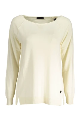 Viskos Pullover med Logo