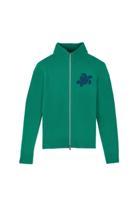 Full Zip Sweater Turtle