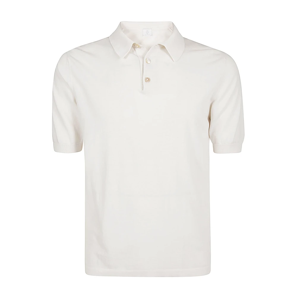 Eleventy Polo T-shirt met korte mouwen Beige Heren