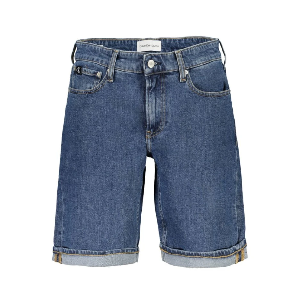 Calvin Klein Regular Jeans Short - Male - Denim Shorts - Blue - W28 - Shorts
