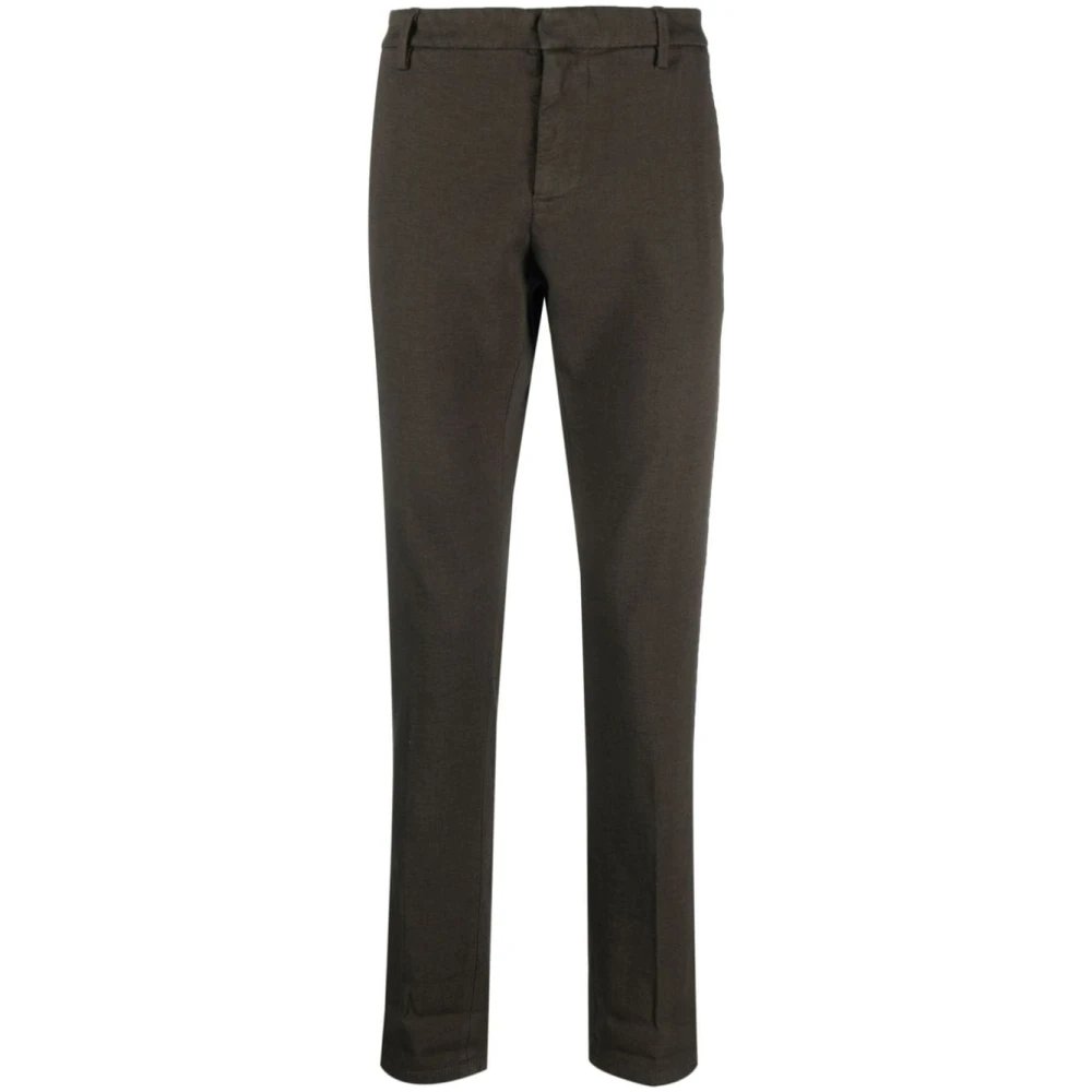 Dondup Slim-fit Maatwerk Broek Brown Heren