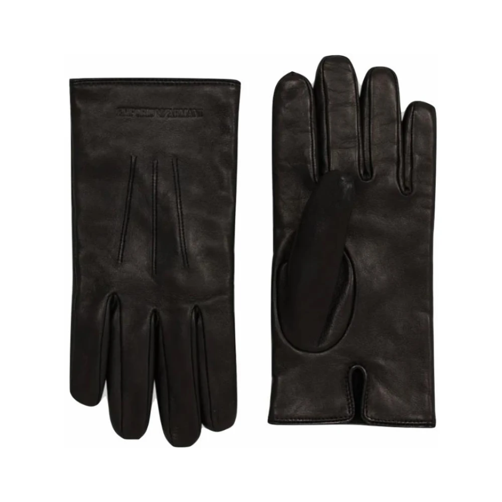 Ar i Lamsleren Wolgevoerde Handschoenen Stijlvol Model Black Unisex