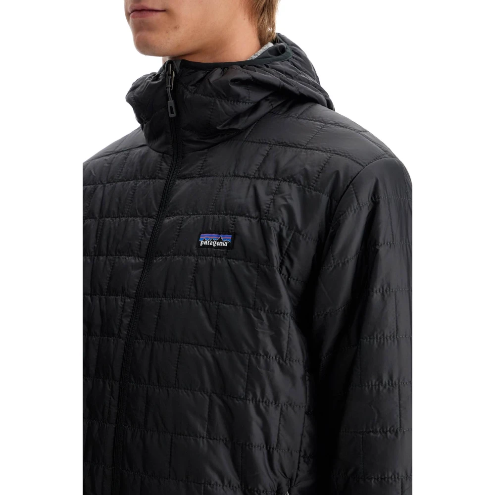 Patagonia Gewatteerde Nano Puff Down Jas Black Heren