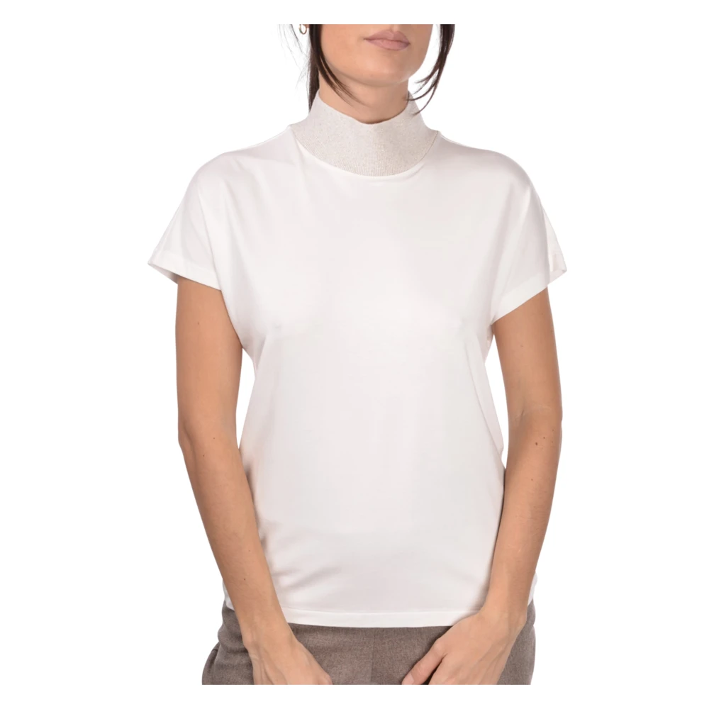 Gran Sasso Stijlvolle Lupetto Trui White Dames