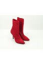 bottines-rouges-a-talon-en-maille
