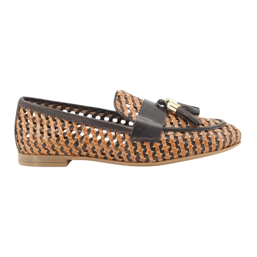 Frau Brown Mocassino In Vernice - Female - Loafers - 7 Uk - Shoes