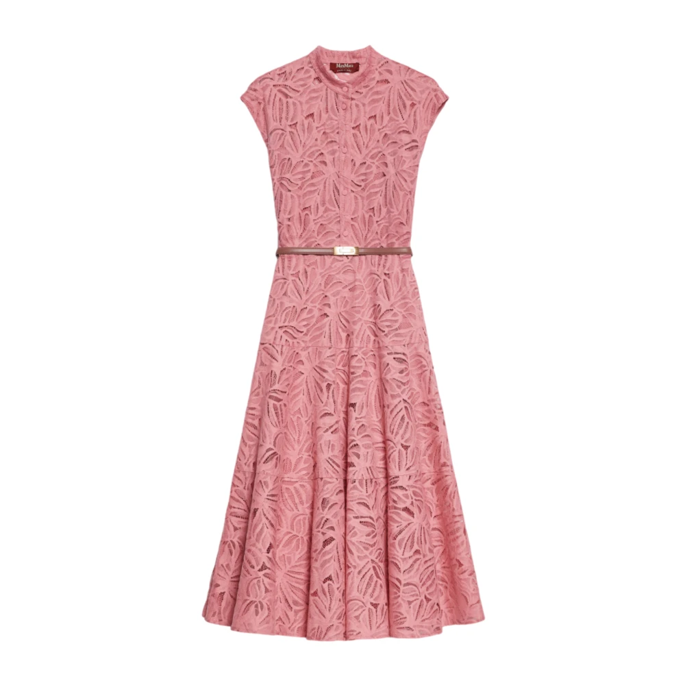 Max Mara Studio Roze Kabuki Jurken Pink Dames