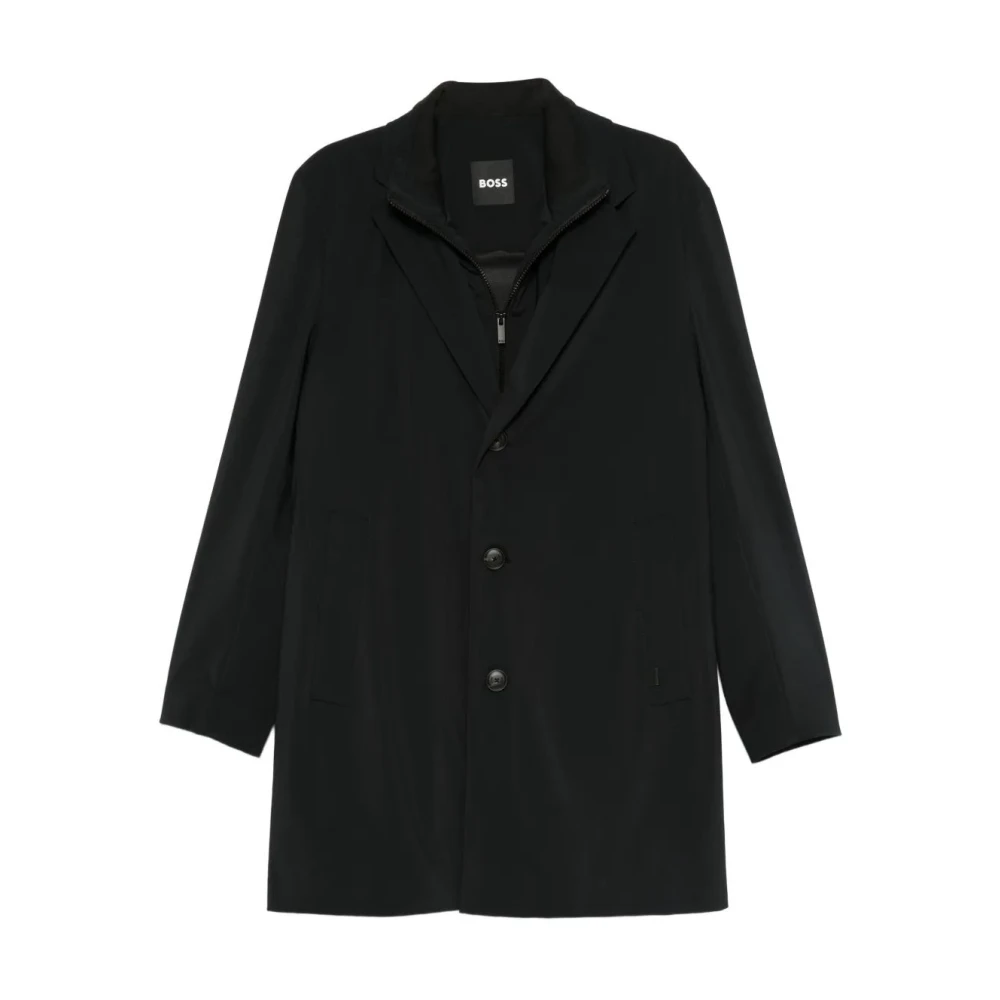 Coats > Single-Breasted Coats - - Hugo - Modalova