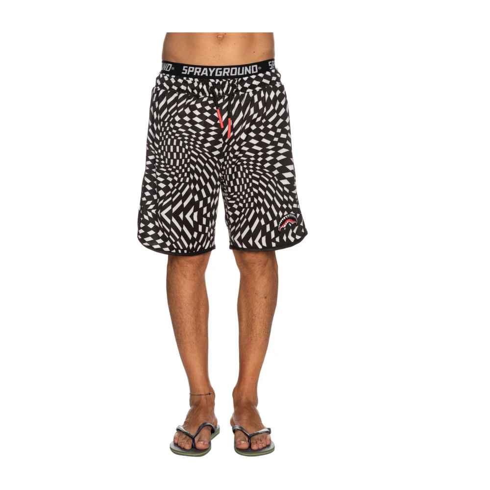 Sprayground Trippy Henny Swim Shorts Zwart Black Heren