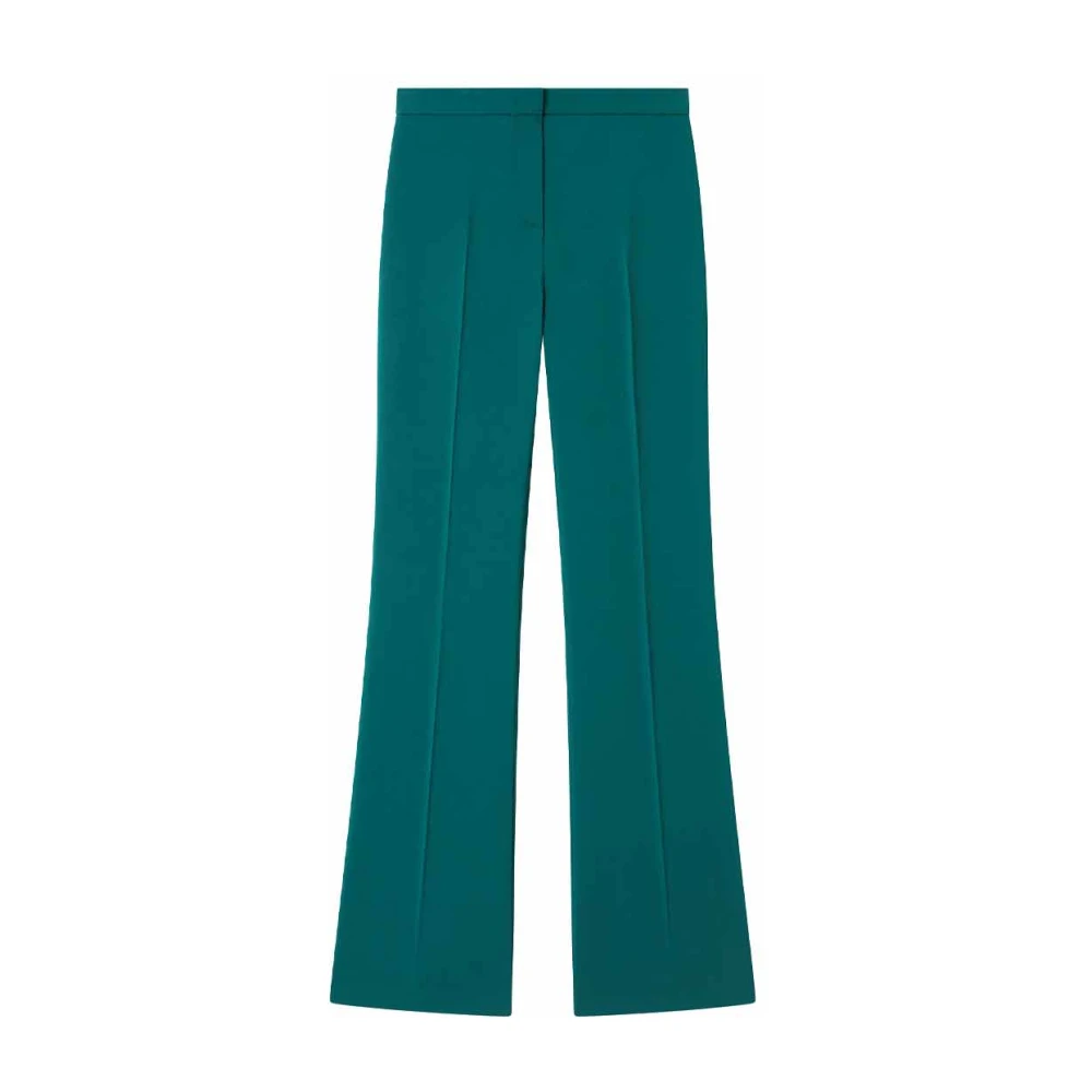 Pinko Flare-fit Groene Broek Green Dames