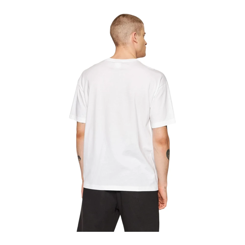Champion Korte Mouw T-shirt White Heren