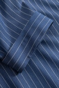 robe-en-soie-rayee-bleue