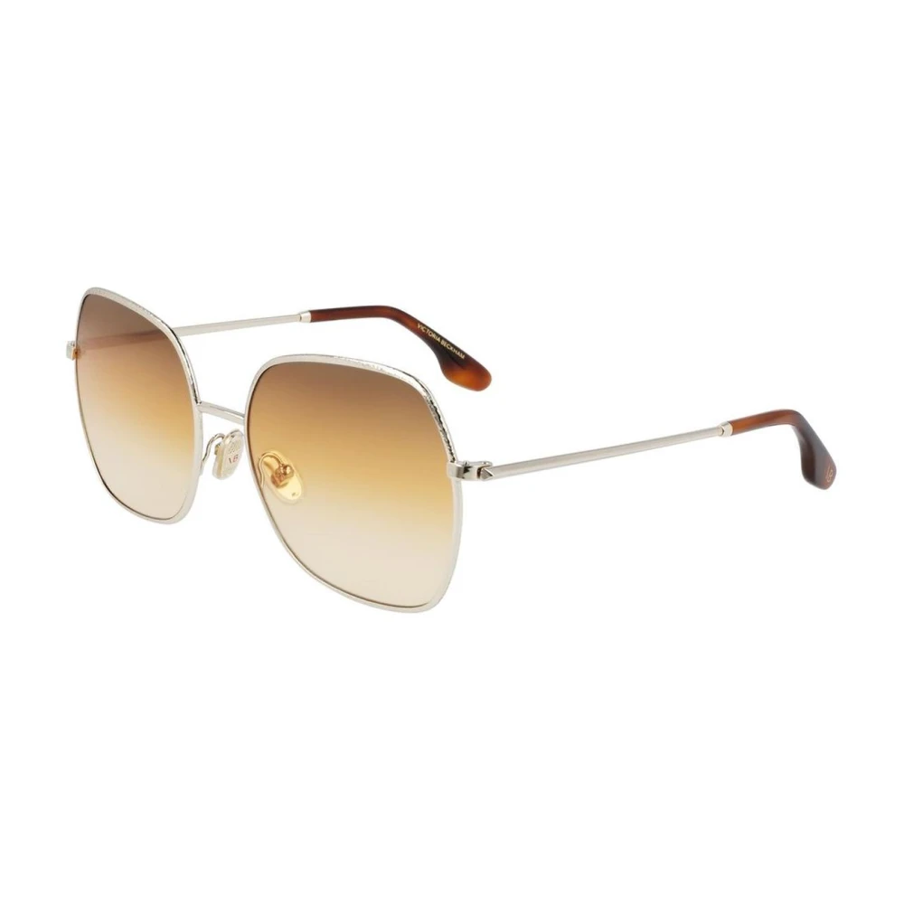 Victoria Beckham Women's Yellow Metal Frame Sunglasses