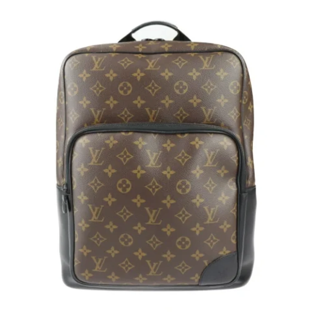 Louis Vuitton Vintage Pre-owned Plastic louis-vuitton-bags Brown Dames